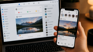 modificare i profili social
